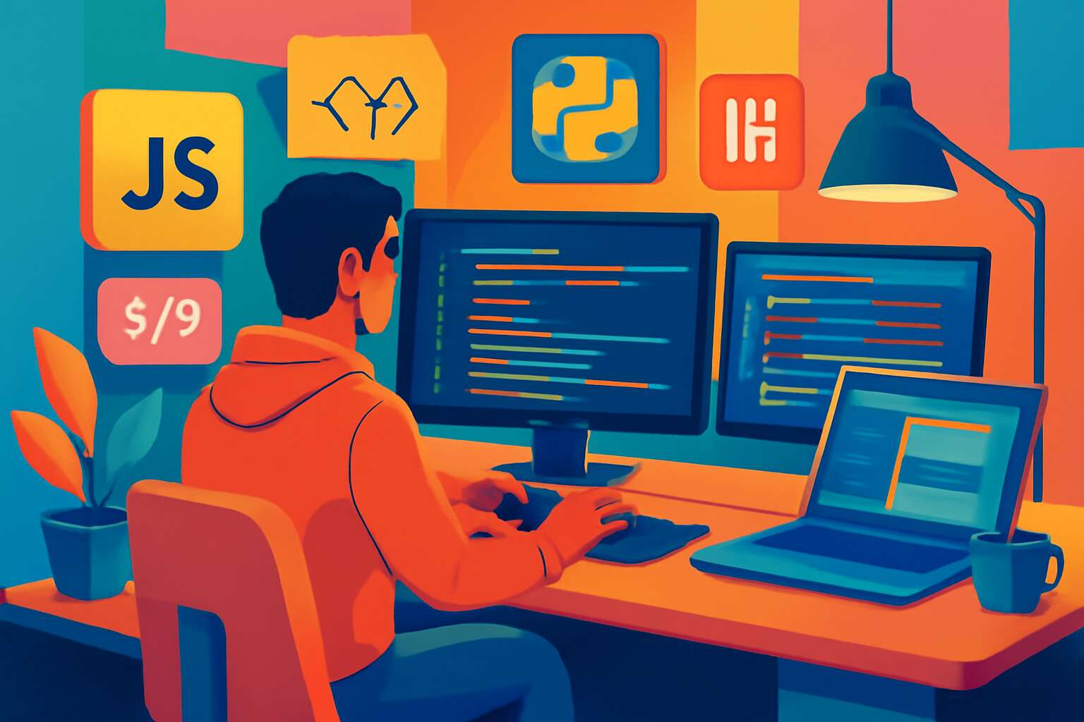 full stack developer uses which language