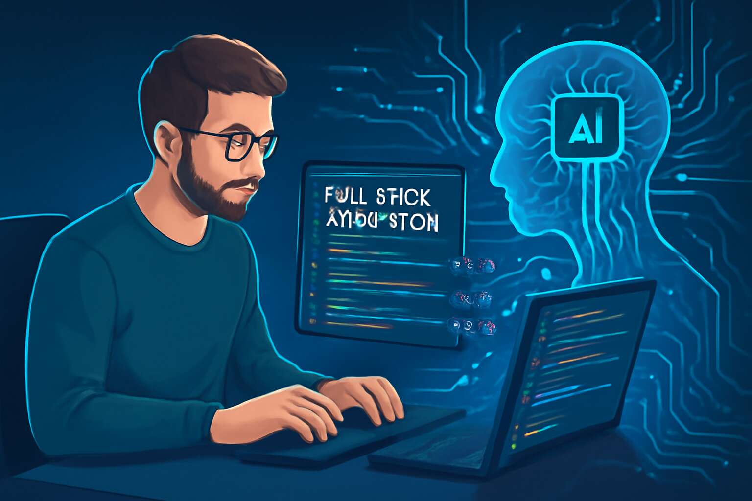 can full stack developer be replaced by ai