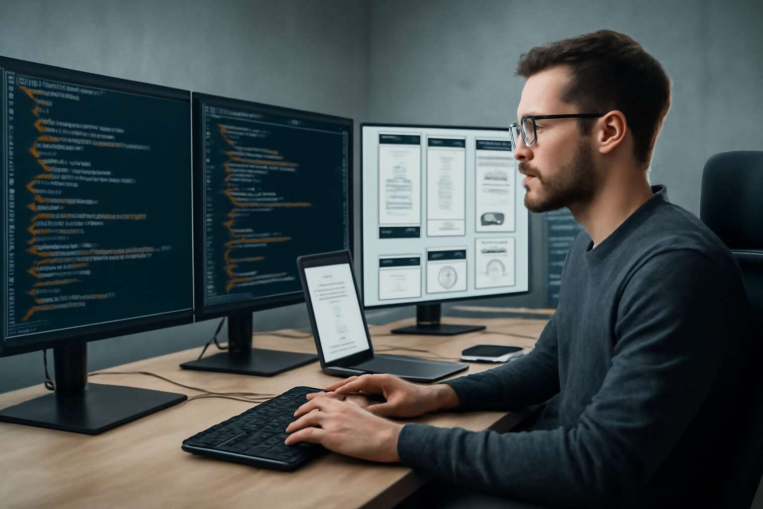 can a full stack developer create an app