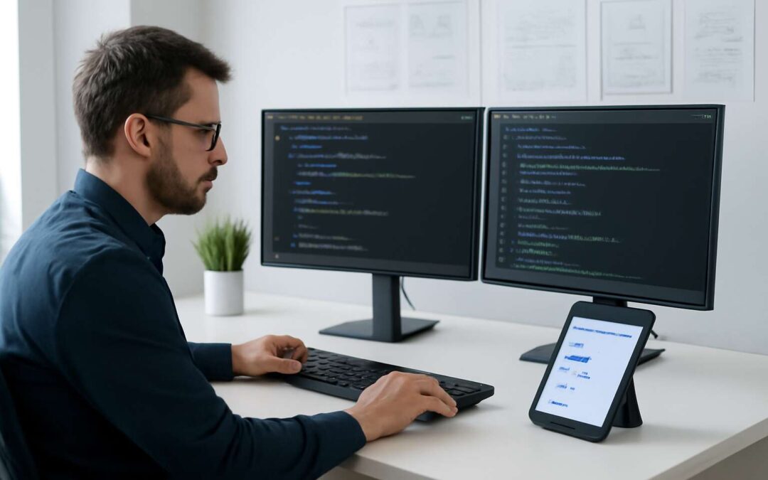 full stack developer for app: powering next-gen products with seamless frontend and backend.