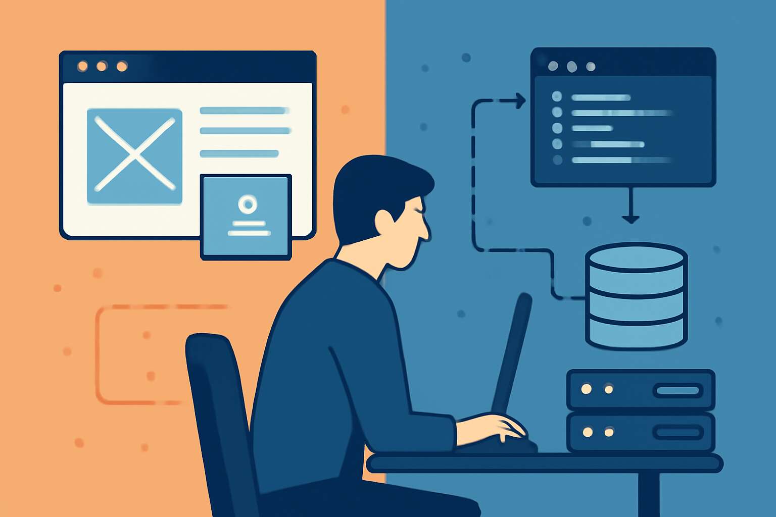 full stack developer vs front end developer